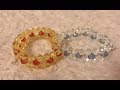 DIY crystal bracelet  水晶串珠教学 手工制作水晶手链