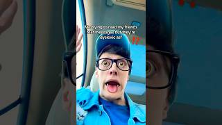 A Friend with Dyslexia