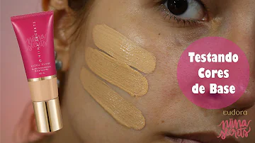 Quantos tons tem a base da niina Secrets?
