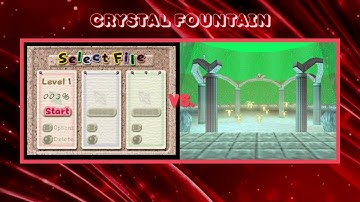 Crystal Fountain | (Kirby × Zelda Mix)