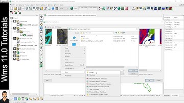 21-WMS 11.0- Download soil Type & Land Use shapefile (US ONLY) then Calculating Curve Number