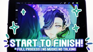 ✨START TO FINISH| REAL TIME + FULL DRAWING PROCESS✨