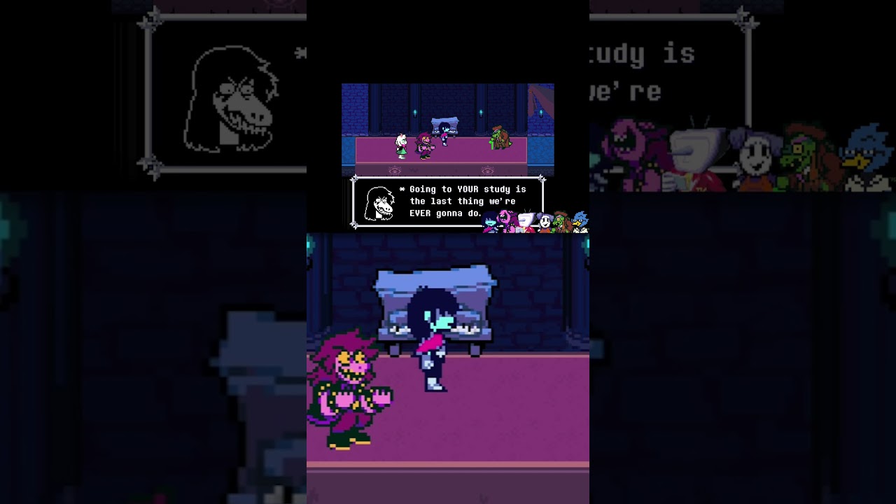 Susie Got Ragebaited by Gerson 💀 | Deltarune Fandub Funny Moment