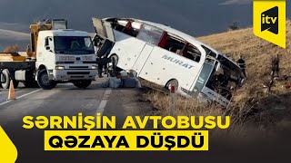 Türkiyədə Avtobus Qəzası 2 Nəfər Öldü, 21 Yaralı Var