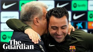 'Circumstances have changed': Xavi to stay on as Barcelona head coach