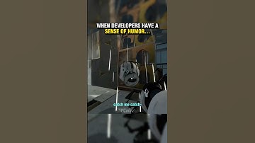 When Developers Have a Sense of Humor #shorts #portal2