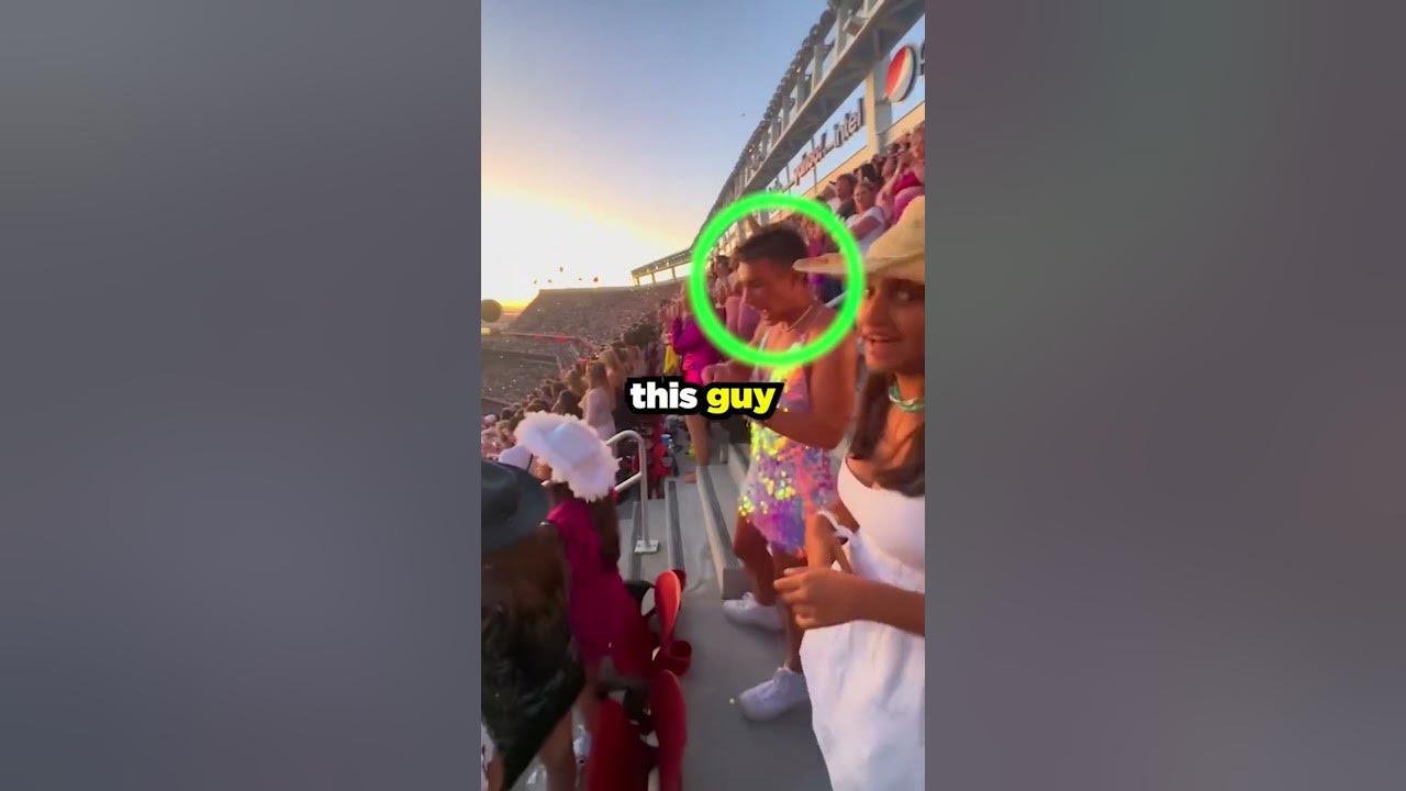 Male Taylor Swift Fan Proposes In A DRESS!