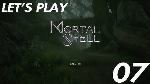MORTAL SHELL - WALKTHROUGH Part 7: Temple Grounds - Weapon Boss Fight - (Smoldering Mace)