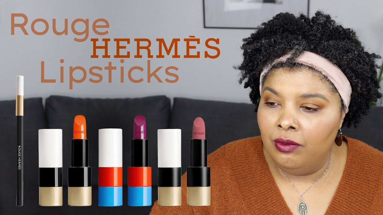 What are the Rouge Hermes lipsticks like?