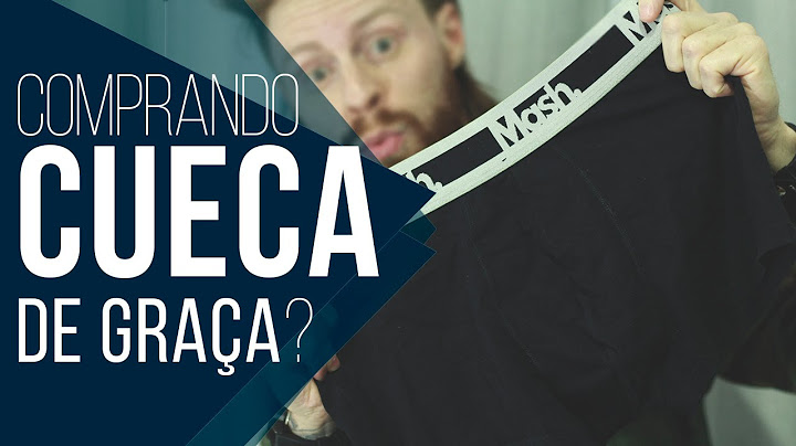 Comprando Cueca (DE GRAÇA) - #DescontoMM