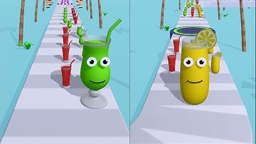 Juice Run in New Max Levels iOS Android Gameplay Walkthrough Update All Trailers Mobile Game TDKAHZM