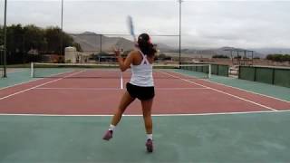 Cristina Hurtado - Tennis Recruiting Video - Fall 2020
