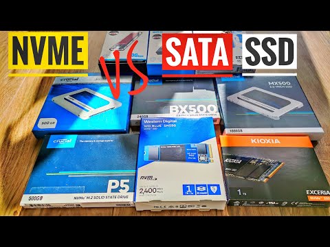 Videó: Melyik a gyorsabb PCIe vagy SATA SSD?