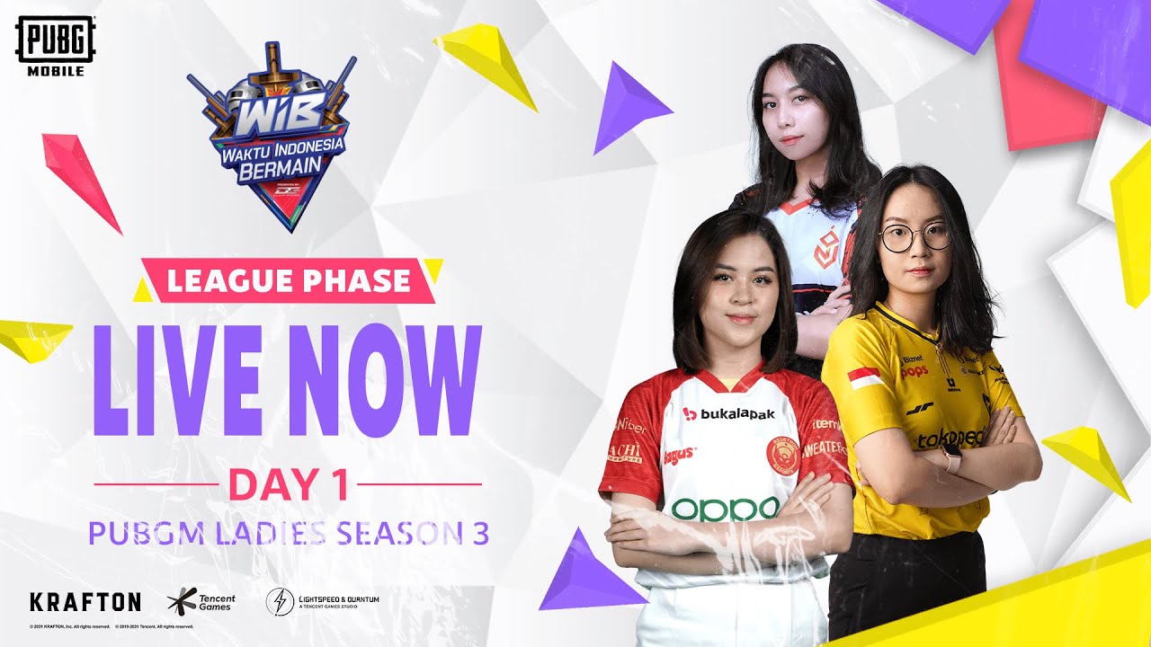 DGWIB PUBG MOBILE LADIES SEASON 3 – LEAGUE PHASE DAY 1