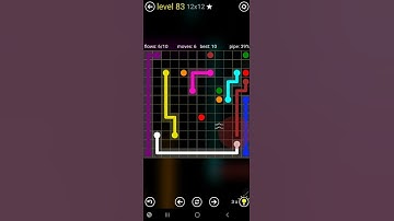 How To Solve Flow Free Bridges 12x12 Mania Pack Level 83 Board Walk Through Solution Walkthrough