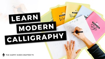 6 Steps to Learn Modern Calligraphy