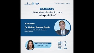 Dr. Hatem Farouq Ewida, Lecture 04, Overview of seismic data interpretation