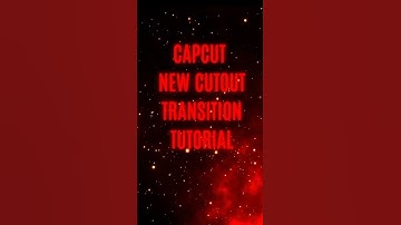 Trending CapCut CutOut Transition Tutorial🔥😱 | Easy & Fast! #shorts #tutorial #cutouttransition