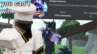 TDS Hardcore is IMPOSSIBLE to win.. | ROBLOX