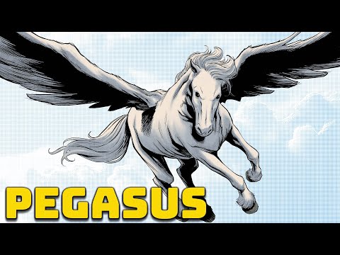 Video: Pegasus is a winged horse and a favorite of the Muses