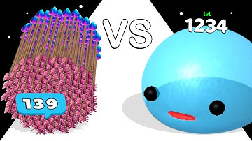 Arrow Run Race VS Sline Run Race: ASMR Gameplay ❌ MAX LEVEL!