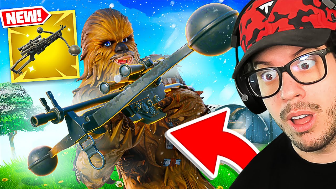 NEW *STAR WARS* UPDATE in FORTNITE! (Chewbacca)