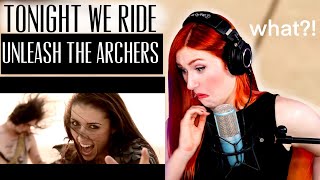 VOICE COACH REACTS | Tonight We Ride... UNLEASH THE ARCHERS | #staminagoals