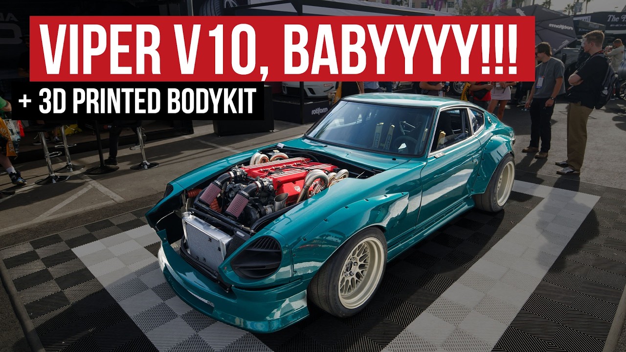 BangShift.com SEMA CAR FEATURE VIDEO: This Viper-Swapped Datsun