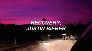 Recovery - Justin Bieber (Traducida al Español)