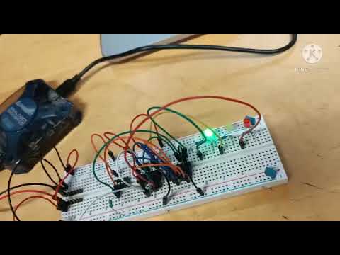 Traffic Light with LED - Finite-state machine