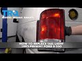 How To Replace Tail Light 1992 - Present Ford E-250