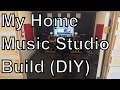 My Home Music Studio Build (DIY Music Studio/Garage Studio) My Home Music Studio Build (DIY Music Studio/Garage Studio)