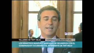 Anuncio Min. Randazzo sobre Tafi Viejo Ene-2013