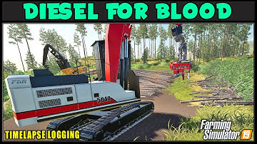 Some Nasty Processing Top Piles ⛽ DFB #42 ⛽ ✔ Farming Simulator 2019 ✔ FDR Logging