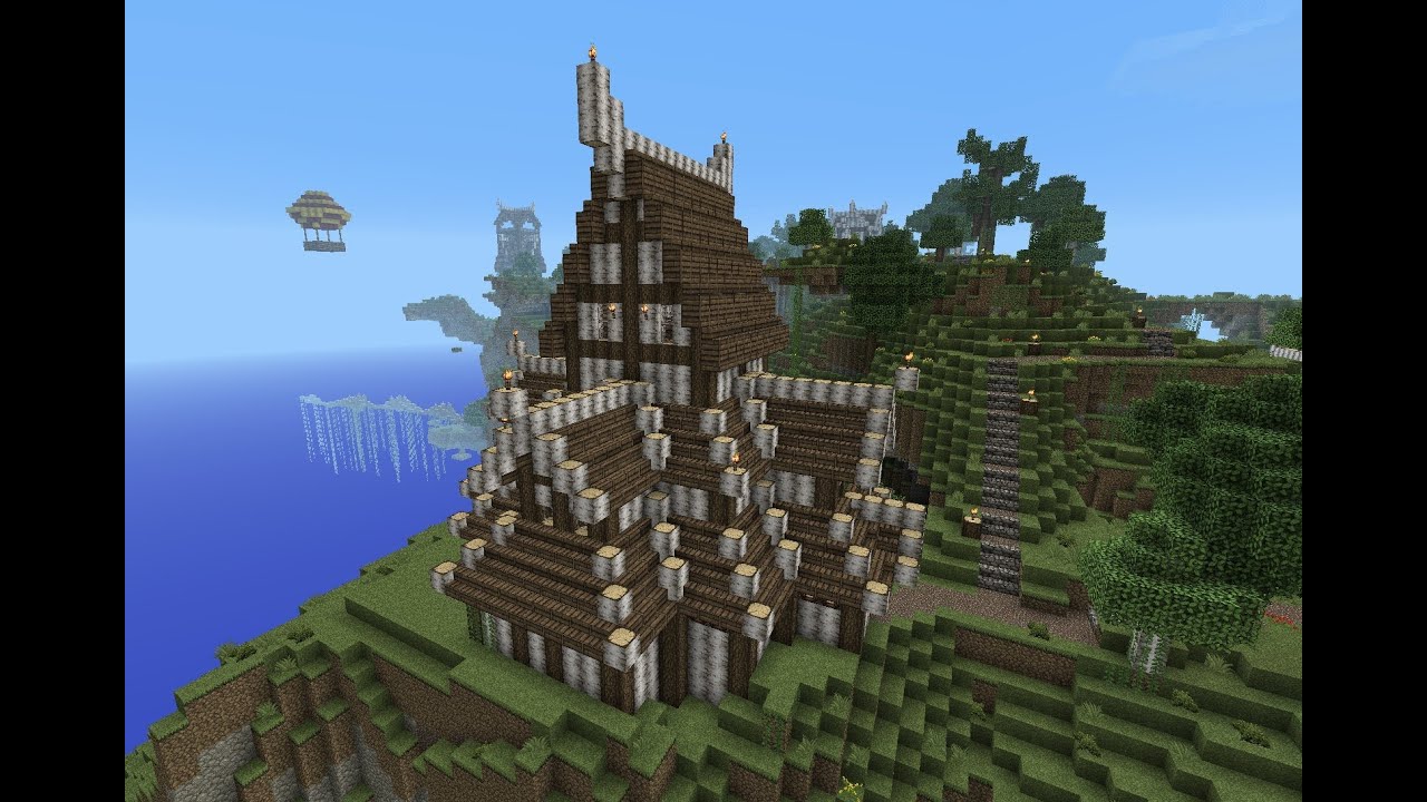 Minecraft - Gundahar Tutorials - Nordic Temple (Skyrim)