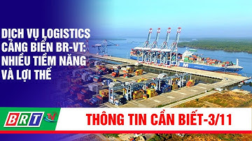 Dịch vụ logistics cảng biển BR-VT: Nhiều tiềm năng và lợi thế | BRT TV