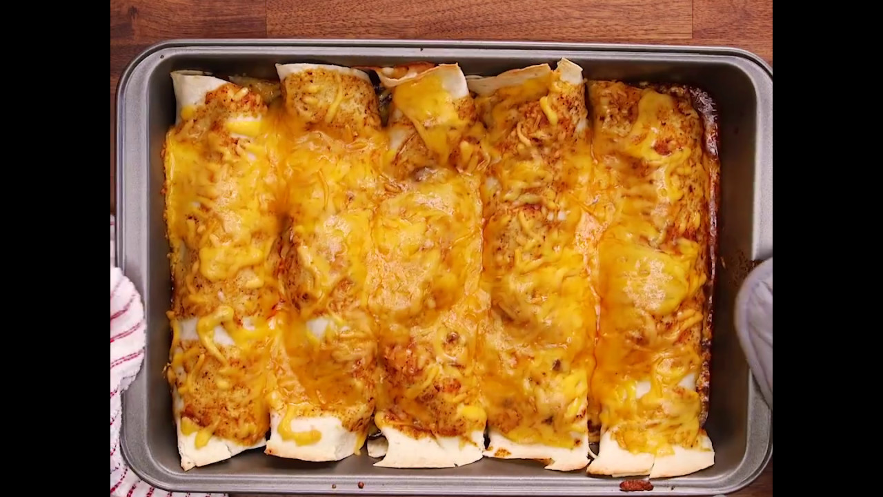 Slow Cooker Wet Burritos YouTube
