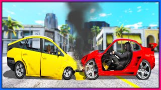 HARDEST Traffic Mod but with EXTREME DAMAGE!! (GTA 5 Mods Gameplay)