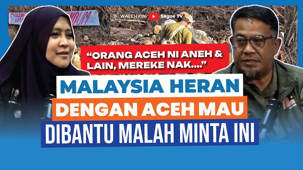 Relawan Malaysia ke Aceh, Heran Hingga Ingin Bangun Rumah Apung