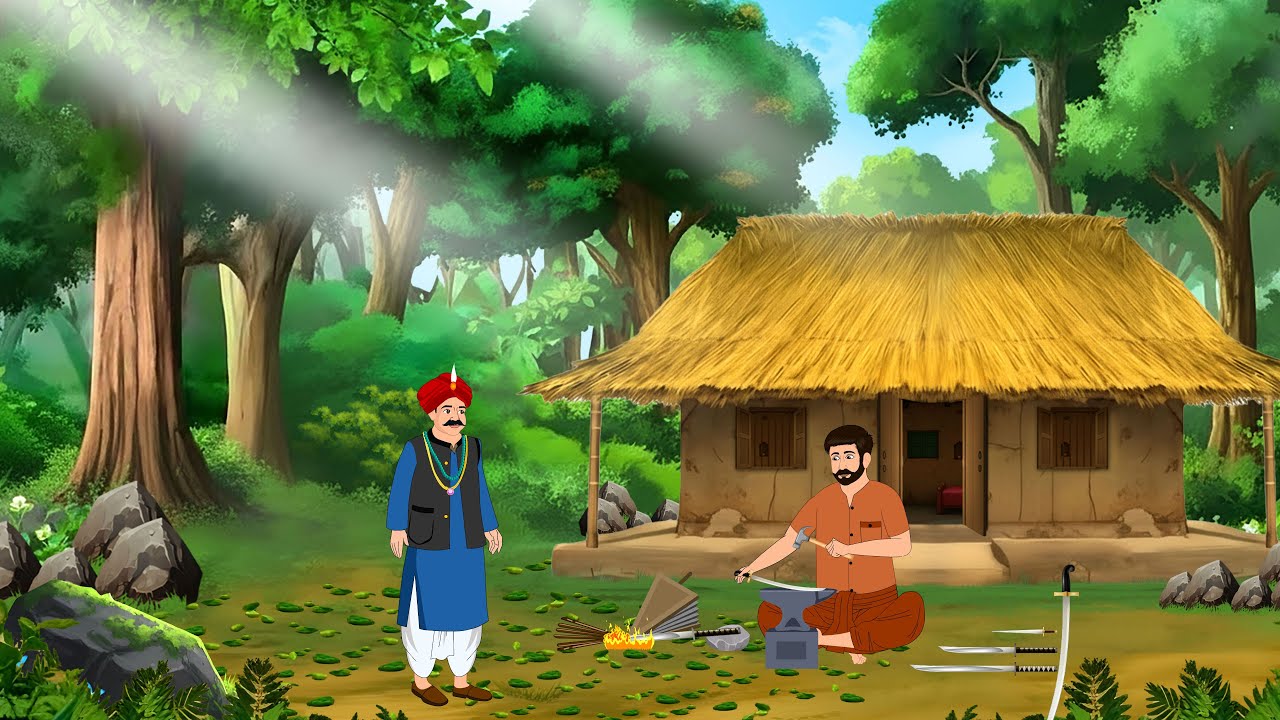 लोहार बना राजा | Lohar Ka Bhagya | Hindi kahani | moral story | cartoon story