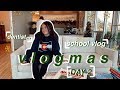 vlogmas! Day 2: first day back from break || high school vlog + going to the dentist... yikes