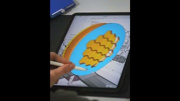 Today we modeled something universally cool: the James Webb Space Telescope. Check it out! | #shorts