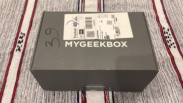 My Geek Box April 2021 Unboxing Video From Geek Subscription Box