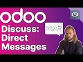 Odoo discuss direct messages  voicecalls  getting started