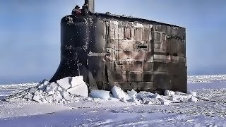 Submarines Surface Under Arctic Ice • ICEX 2018