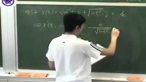 13.2 Derivatives and Integrals of Vector Functions 題號：12