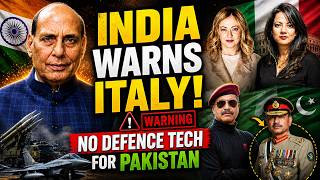 #India warns Italy: No defence tech for #Pakistan #ColShailendraSingh #ArzooKazmi