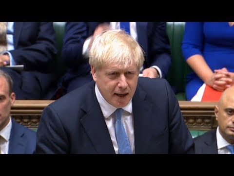 Boris Johnson channels Churchill in first speeches as Prime Minister
