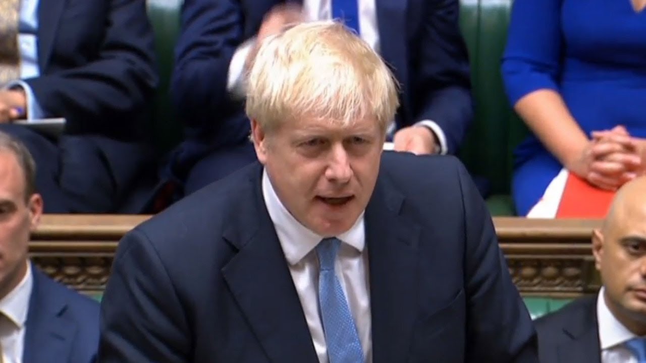 Boris Johnson Channels Churchill In First Speeches As Prime Minister Youtube
