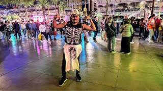 Halloween on the LAS VEGAS Strip is DEAD LIVE! - October 31, 2024 💀